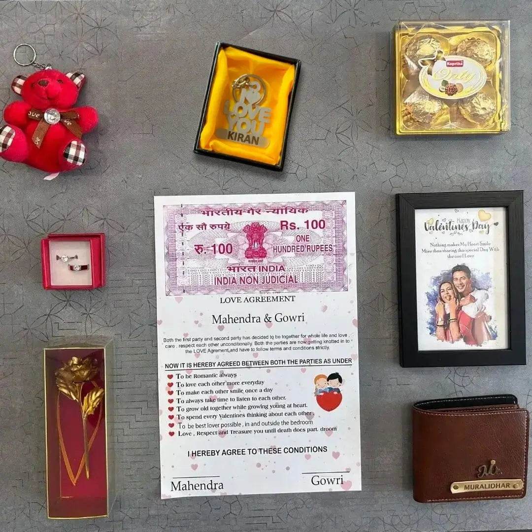 8 Days of Love: Best Valentine's Week Gift Combo | Romantic Love Hamper for Him or Her - BBD GIFTS