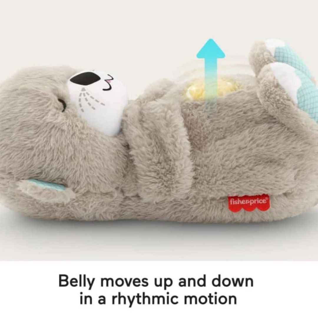 Breathing Teddy Bear with Music & Light for kids And Adults