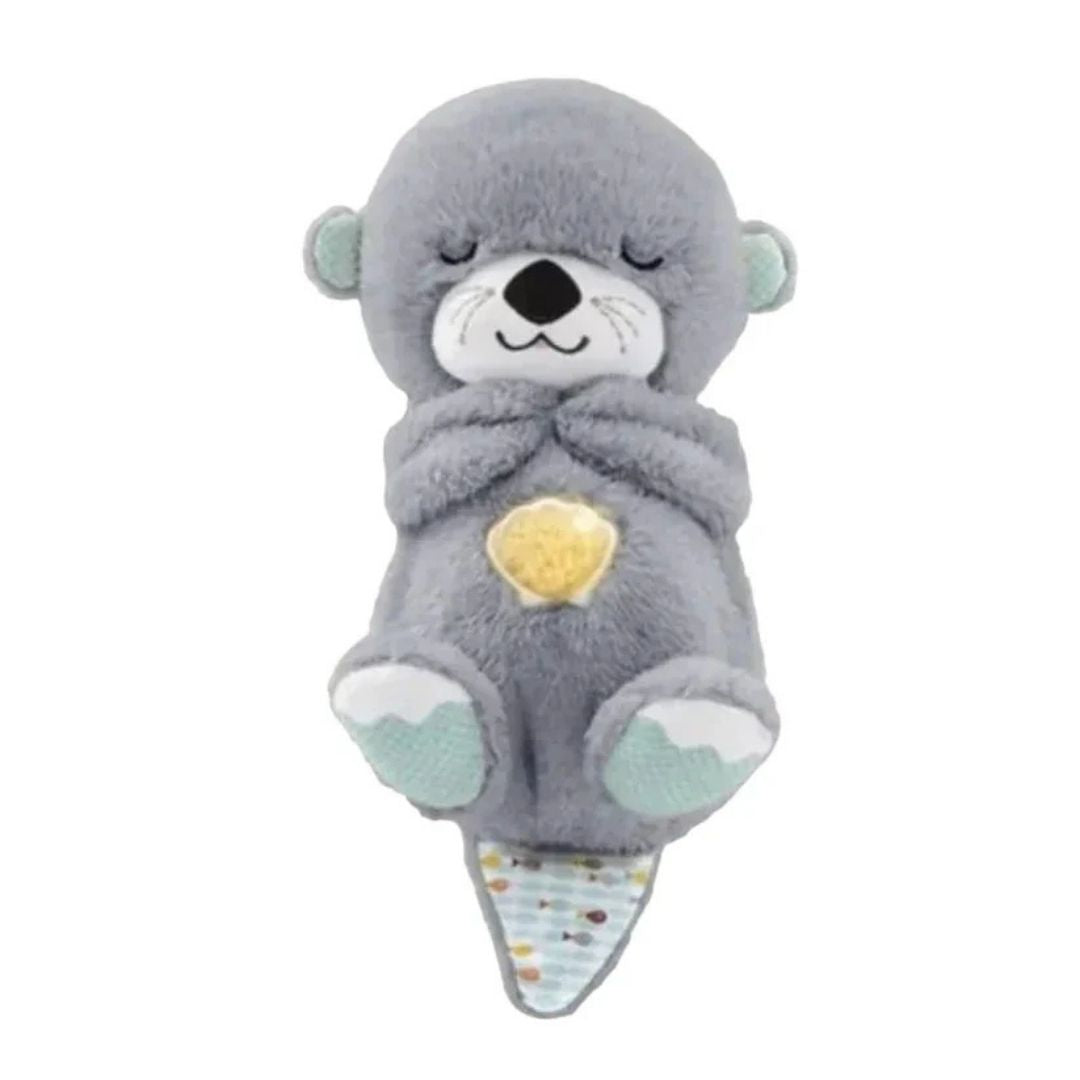 Breathing Teddy Bear with Music & Light for kids And Adults