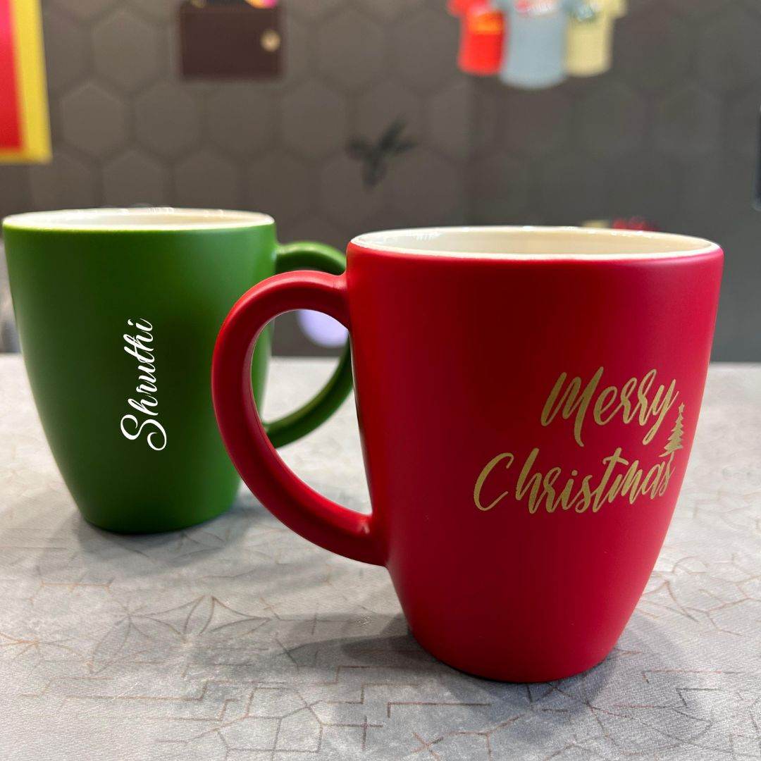 Christmas Bistro Mug - Personalized Festive Gift - BBD GIFTS