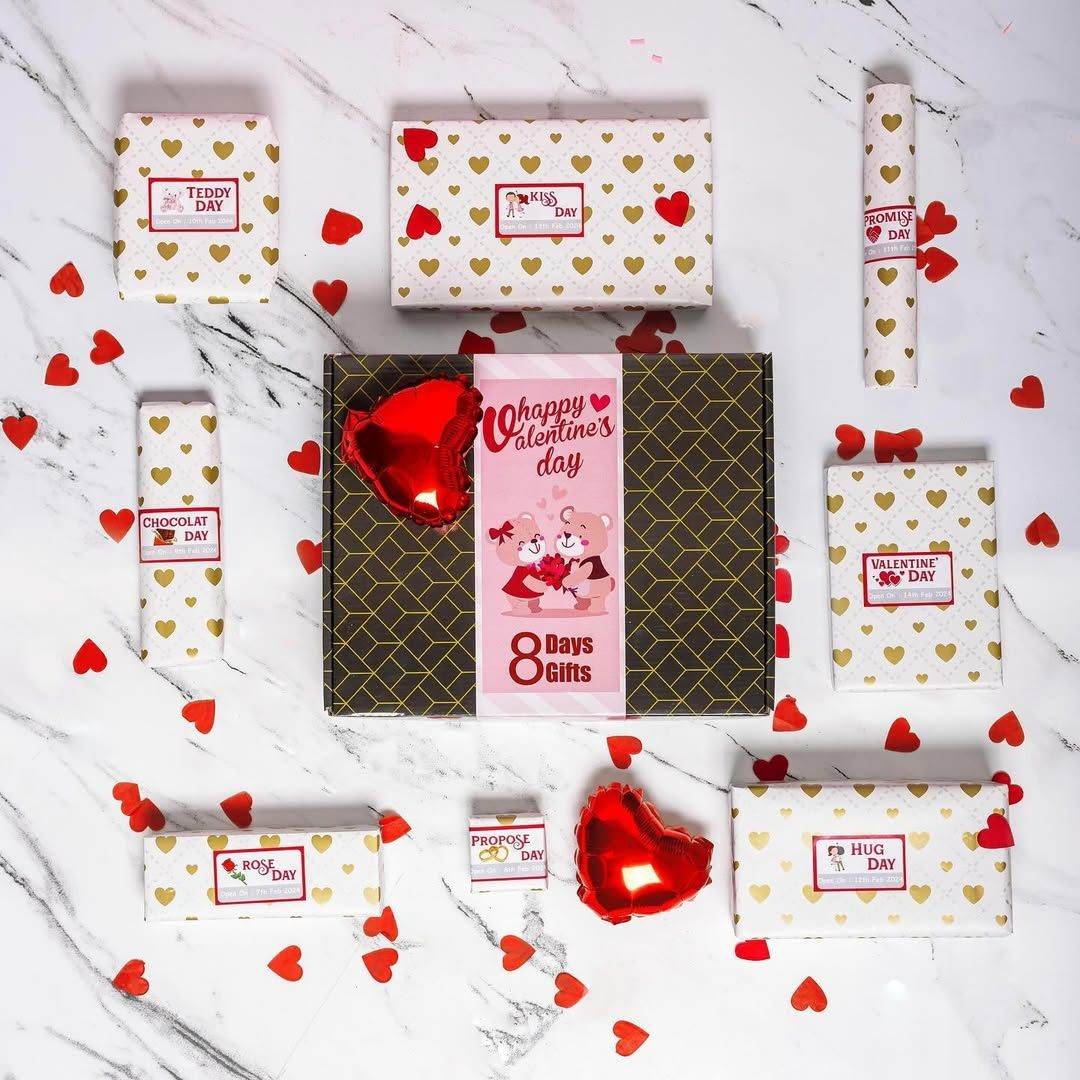 Days of Love: Best Valentine's Week Gift Combo Romantic Love Hampe