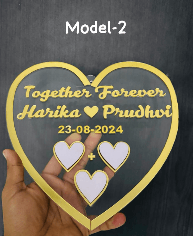 Customized Couple tumb Frame | - BBD GIFTS