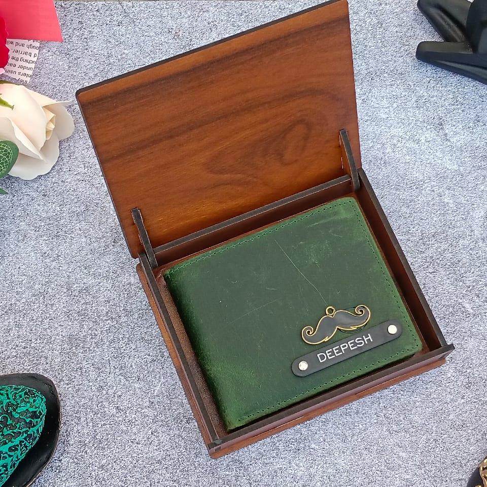 Personalized Unique Combo | Customise wallet Combo for father's day | Gift for Father | Special gift for Dad - BBD GIFTS