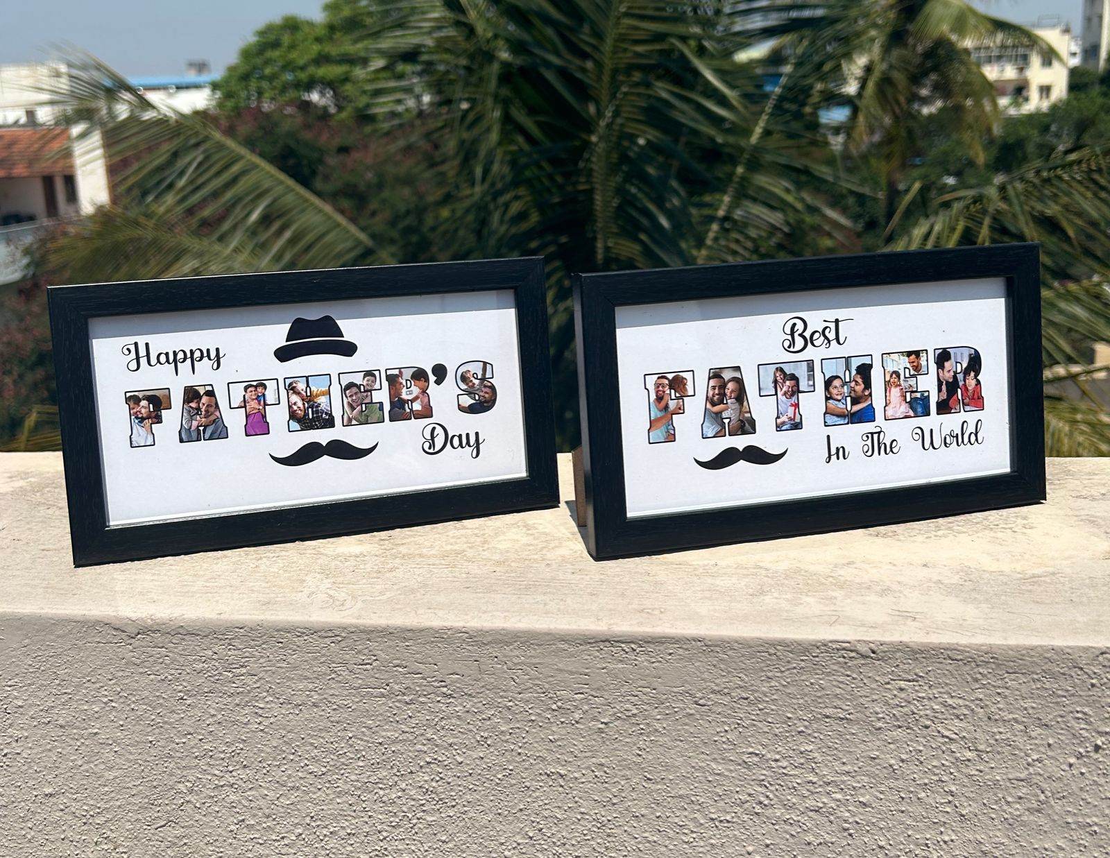 Customized Father Frame | Best Gift For Father | Father's Day Gift | Best Gift For Him | Father Daughter love - BBD GIFTS
