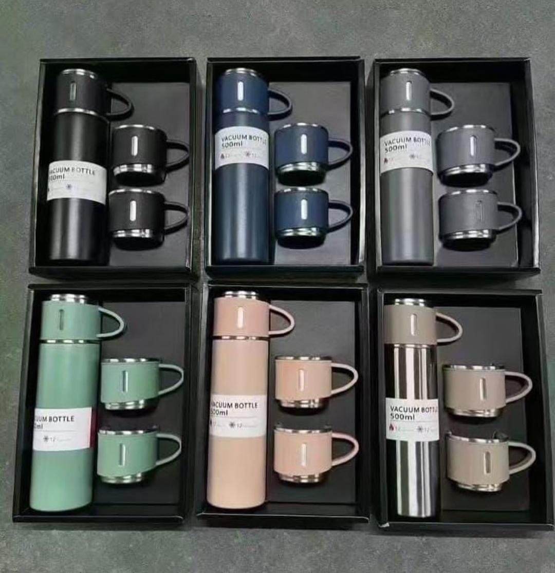 Customized Vacuum Flask Set - BBD GIFTS