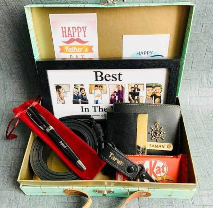 Customized luxurious combo for father's day | Father's Day Premium
Combo | Fathers day Gifts | Unique Gift hamper for Father's day | Exclusive Combo - BBD GIFTS