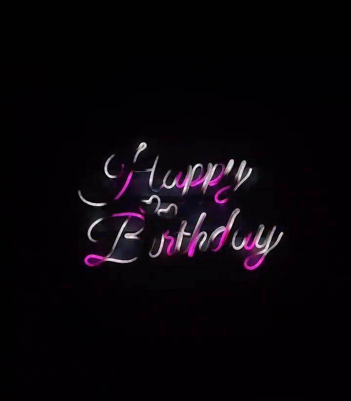 Happy Birthday neon sign | Custom neon light | Wall decor | Gift for her | best gift for party - BBD GIFTS