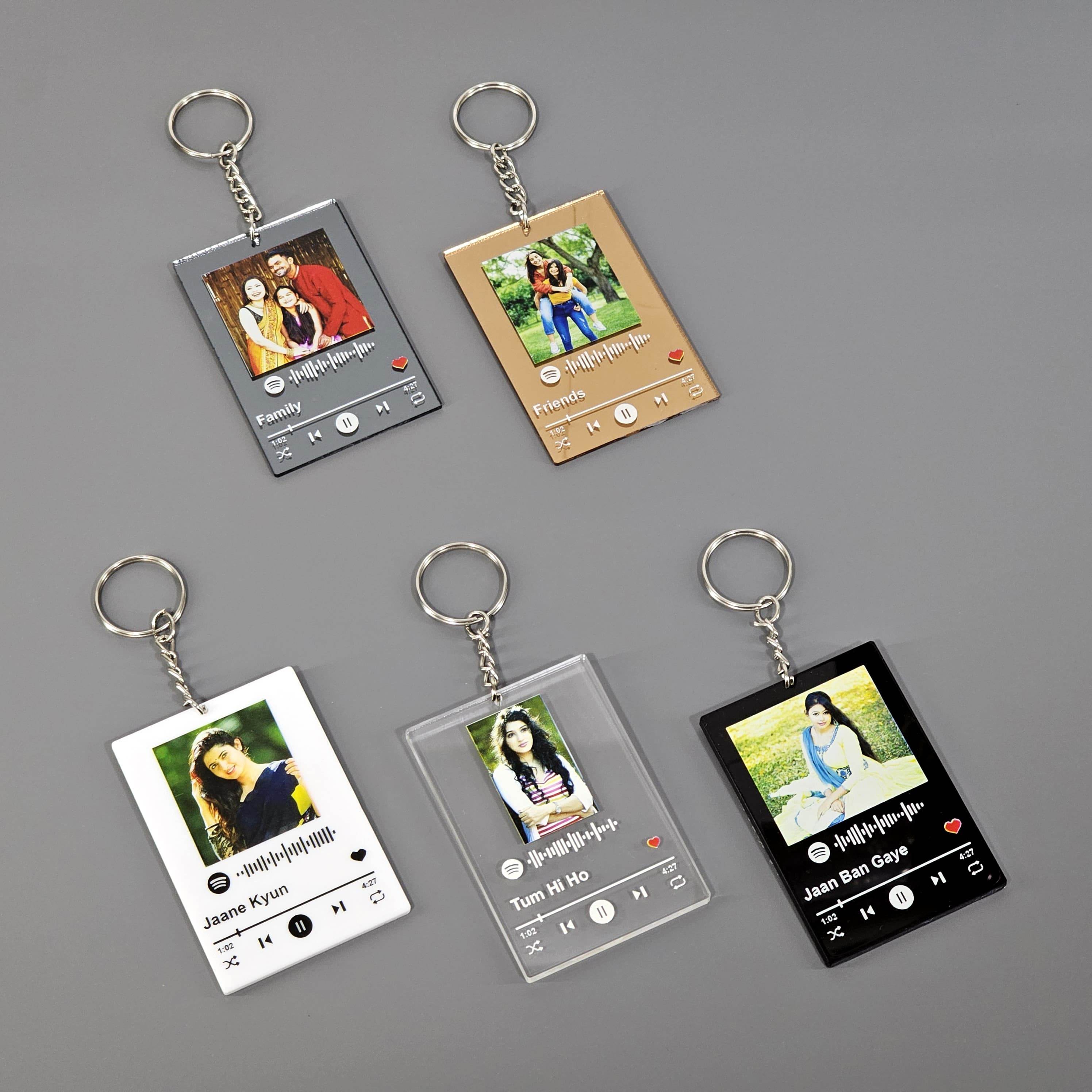 Customized Spotify keychain | Spotify Song Keychain | Gift for Him | Birthday Gift | Anniversary Gift | Best Gift for her | Memorable Gift Keychain | - BBD GIFTS