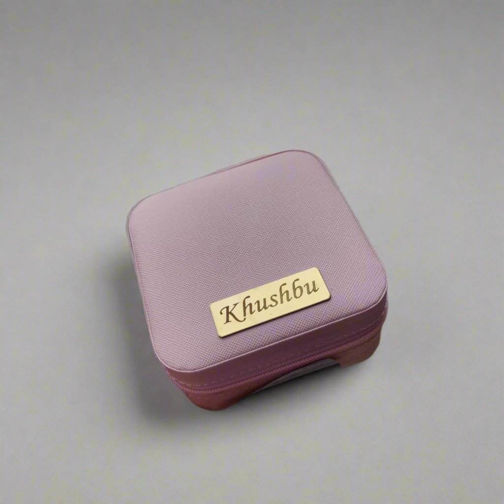 Personalized Jewellery Organiser - Gift for Her - Birthday Gift for Girls - Anniversary Gift - Velvet Jewellery case - BBD GIFTS