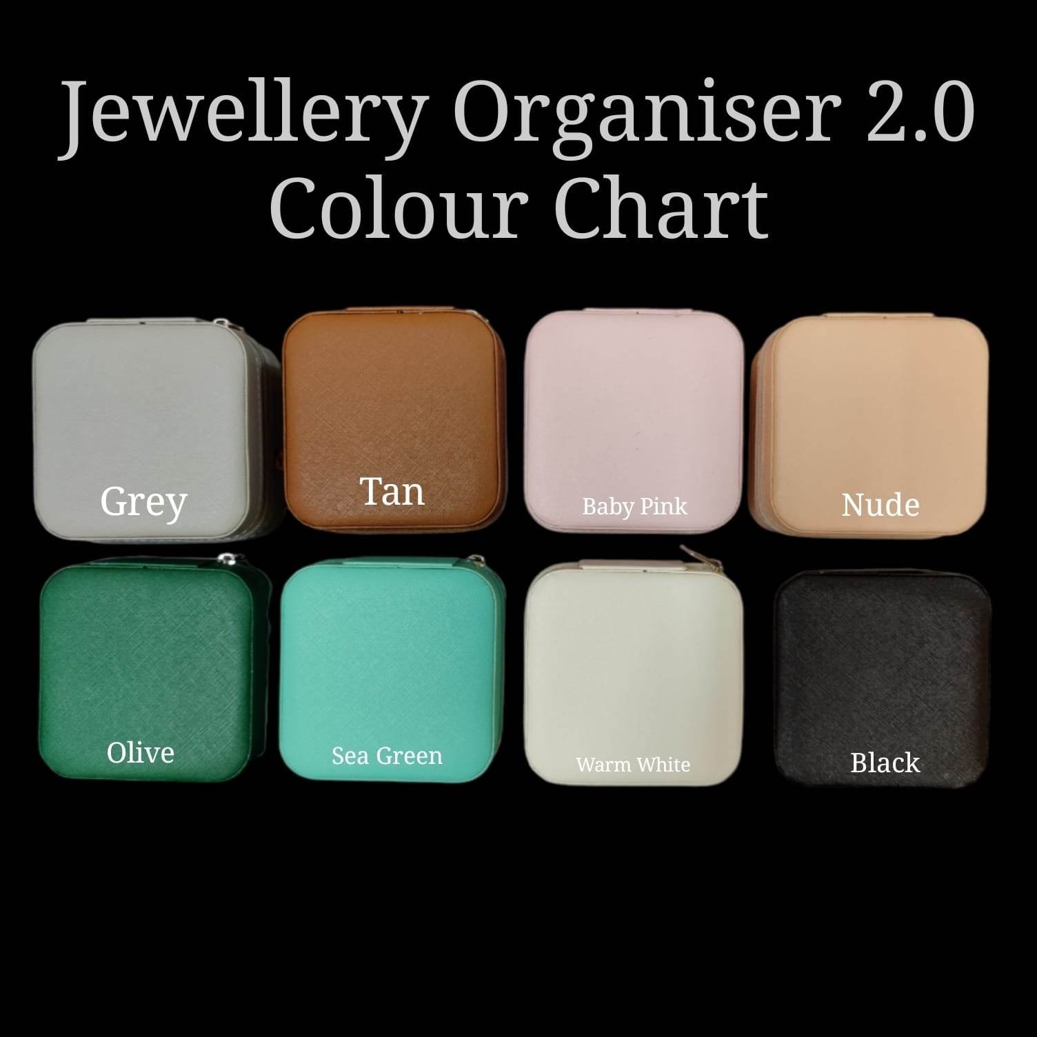 Personalized Jewellery Organiser - Gift for Her - Birthday Gift for Girls - Anniversary Gift - Velvet Jewellery case - BBD GIFTS