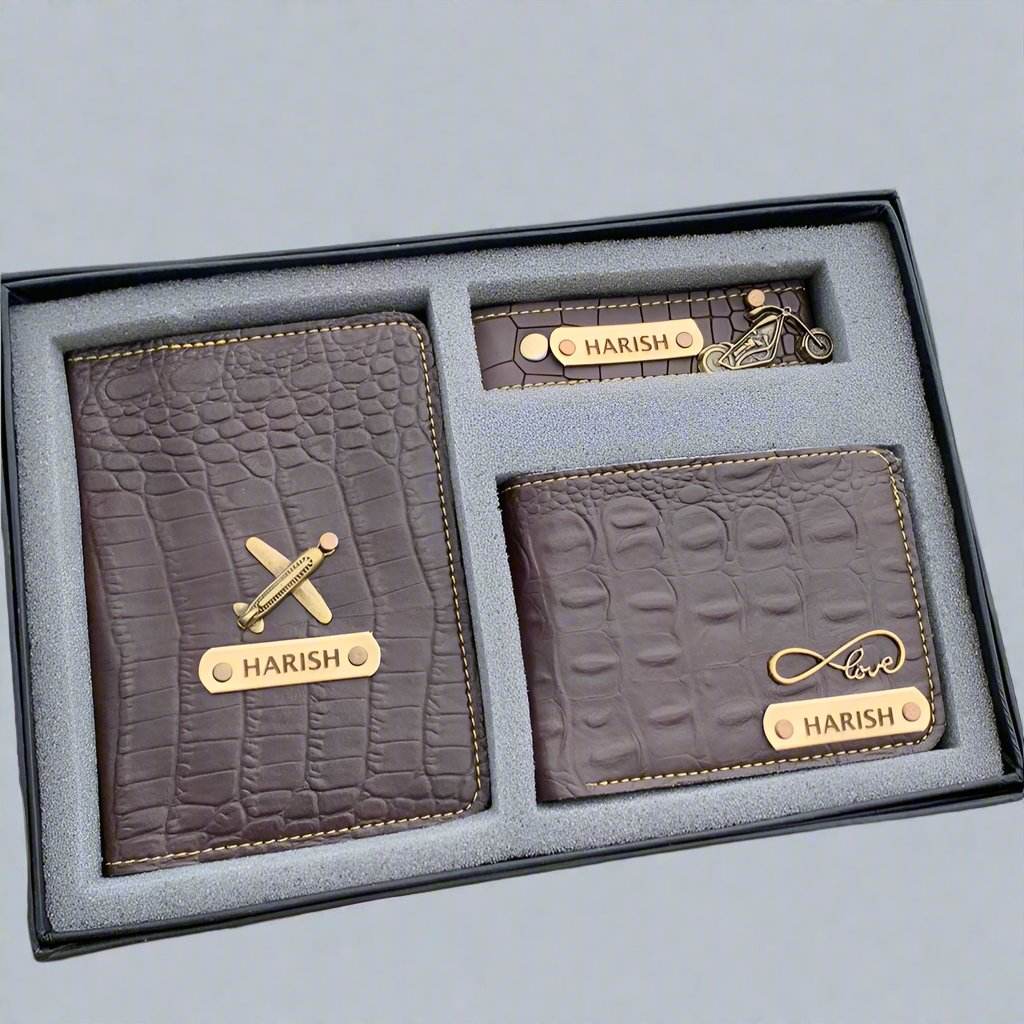 Gift for Pilot | Gift for Him | Anniversary Gift | Birthday day Gift for Men | Surprise Gift for him | Men's Wallet combo - BBD GIFTS