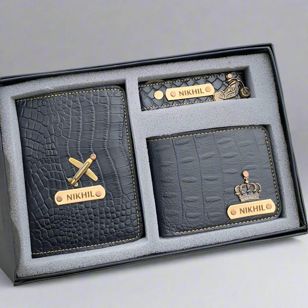 Gift for Pilot | Gift for Him | Anniversary Gift | Birthday day Gift for Men | Surprise Gift for him | Men's Wallet combo - BBD GIFTS