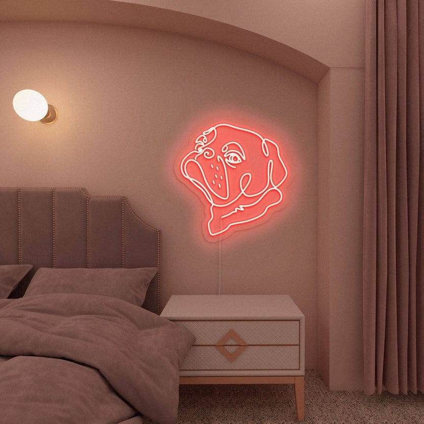 Pug Neon Sign | Pug LED Neon Sign | Custom Neon Neon Light | Gift for Pet lover - BBD GIFTS
