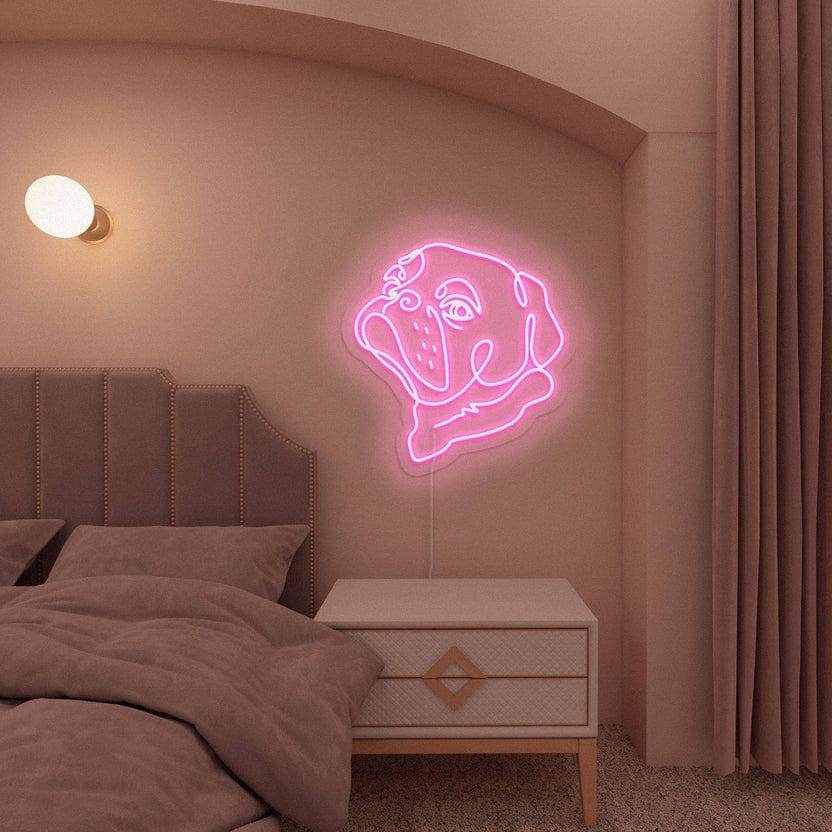 Pug Neon Sign | Pug LED Neon Sign | Custom Neon Neon Light | Gift for Pet lover - BBD GIFTS
