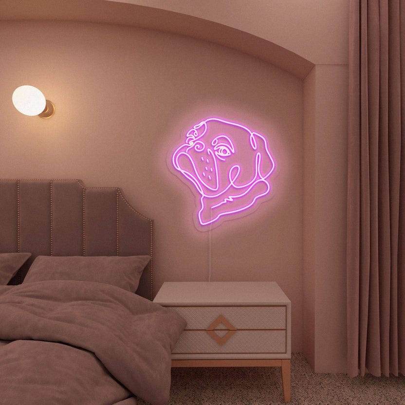 Pug Neon Sign | Pug LED Neon Sign | Custom Neon Neon Light | Gift for Pet lover - BBD GIFTS