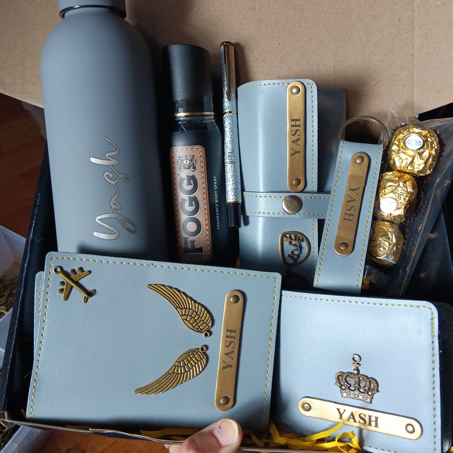 Personalized Classic Gift Combo | Gift for Men | Best Gift For Husband | Gift Combo | Premium Combo | With Customized Name | - BBD GIFTS