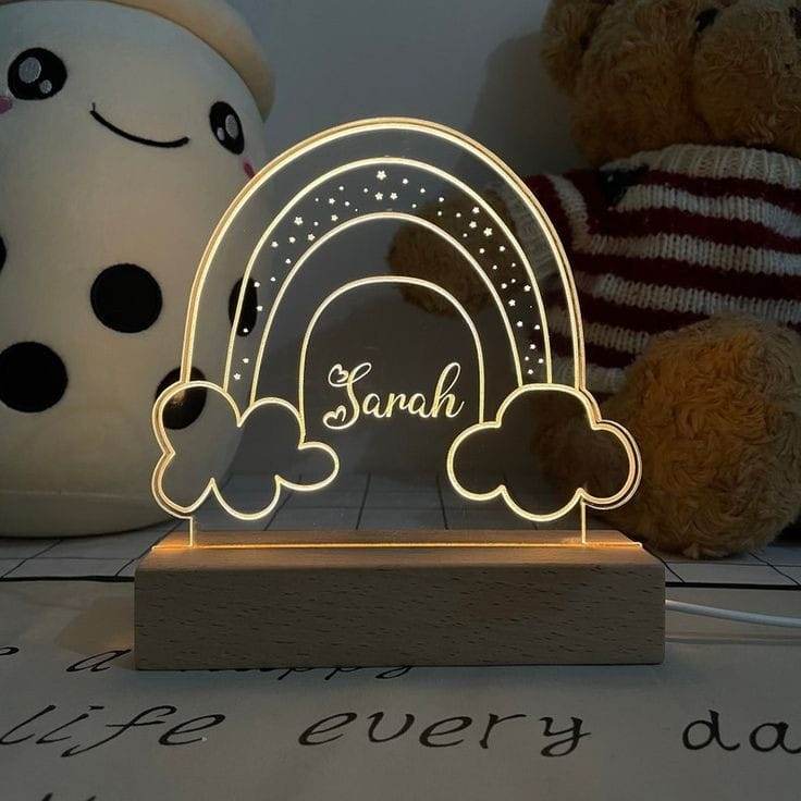 Personalized Kids Night Lamp | Different Models | Bedroom Decor | Dream Night Lights | Birthday Gift For Kids | Best Gift For Kids | - BBD GIFTS