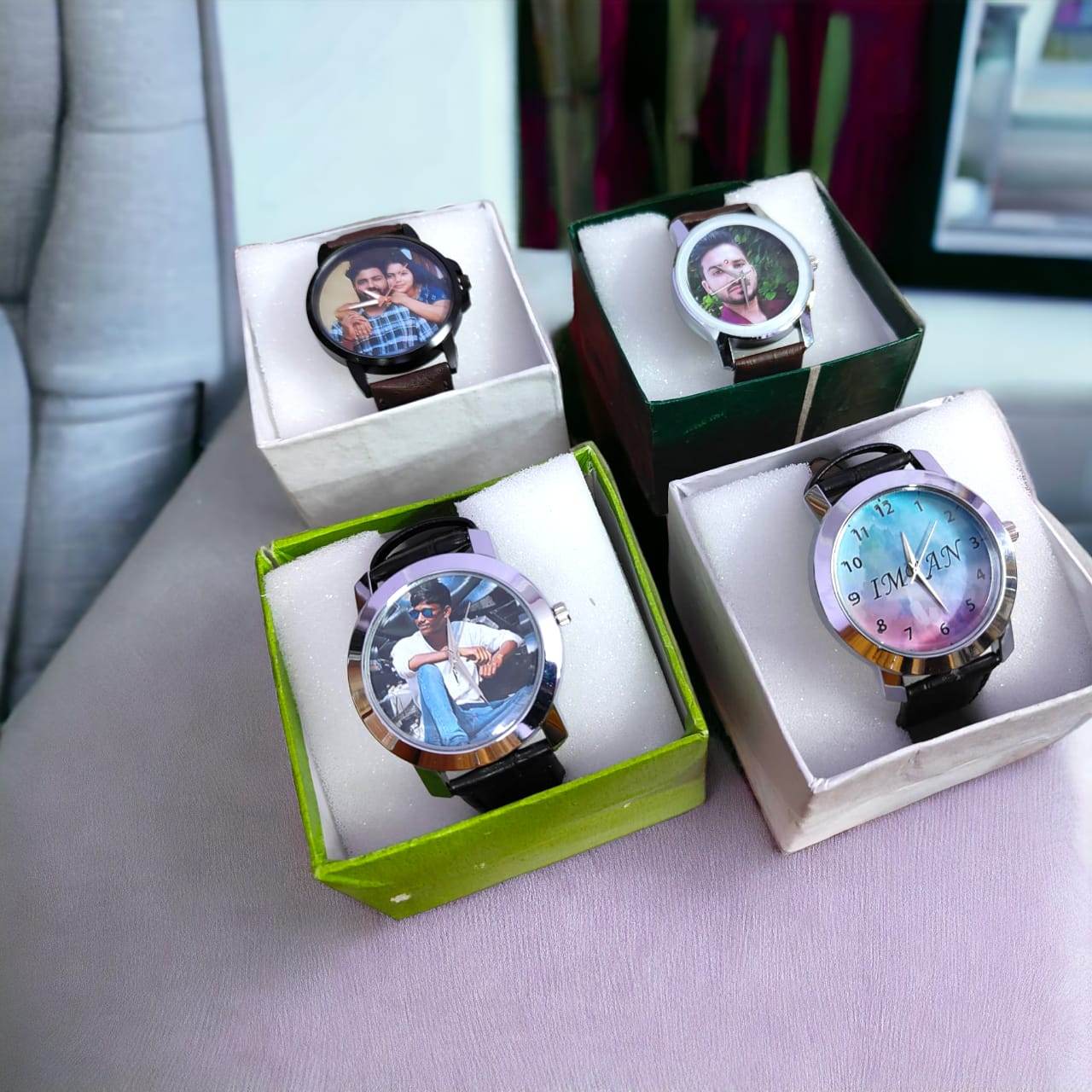 Customized Photo Watch | Personalized Gifts | Gift for Husband | Gift for Him | Best Anniversary Gift | Valantains Day Gift | - BBD GIFTS