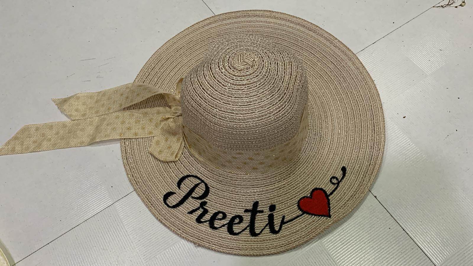 Customized Women's Beach Hats | Stylish Summer Hats | Perfect Gift for Her - BBD GIFTS