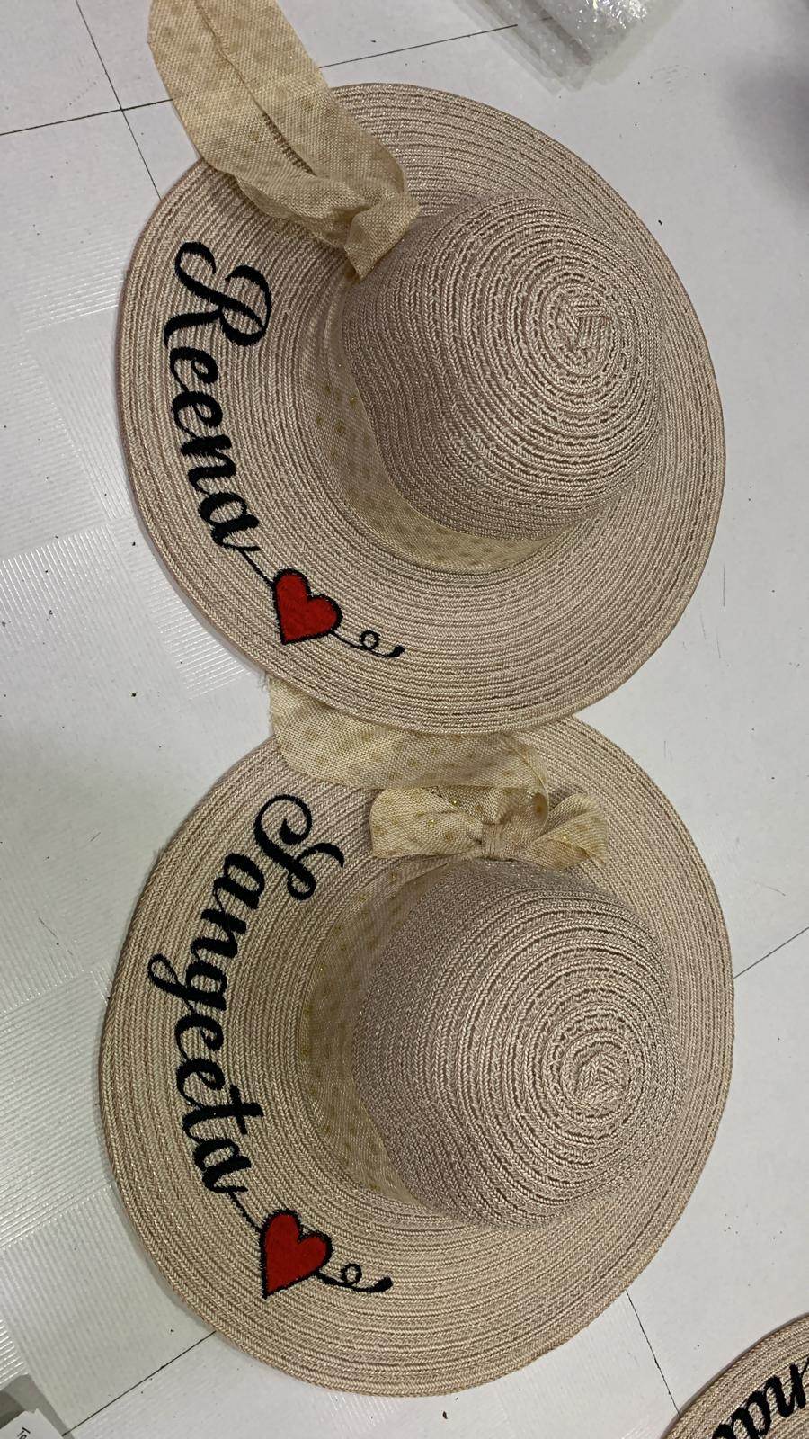 Customized Women's Beach Hats | Stylish Summer Hats | Perfect Gift for Her - BBD GIFTS
