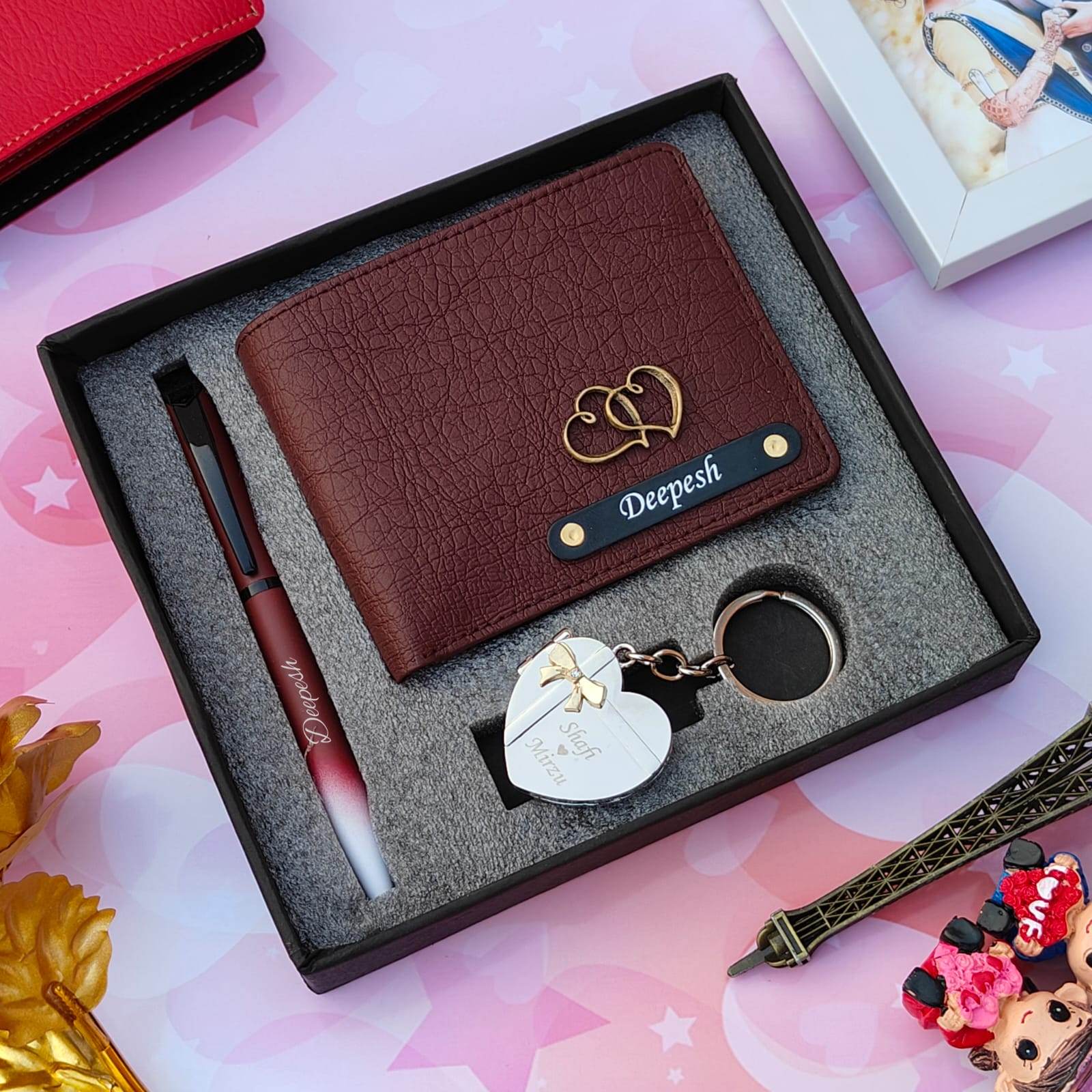 Personalised Special valentines Day Combo | Customized Mens combo | Special Gift for Him | Gift for Love | Best Gift for Husband | Customize With Ur Special Person | - BBD GIFTS