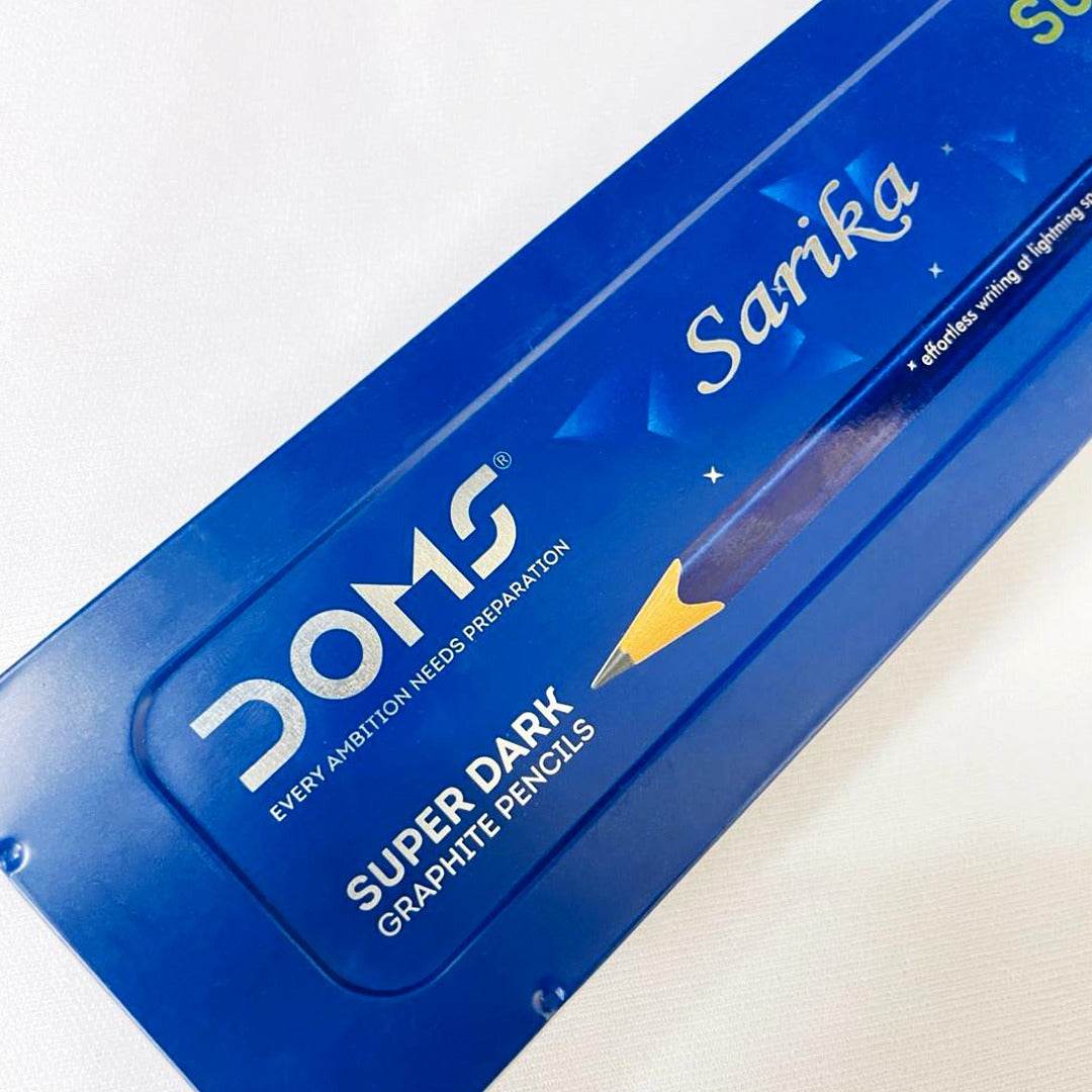 Customised DOMS Superio Pencil box with engraved names | Pencils for school kids | Best return gifts for kids - BBD GIFTS