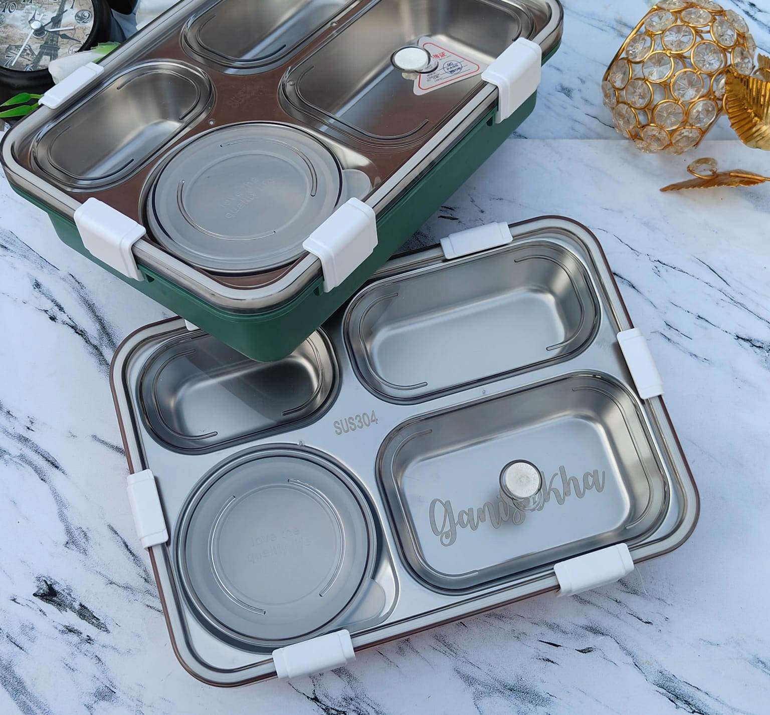 High Grade stainless steel Lunch box | Kids special - BBD GIFTS