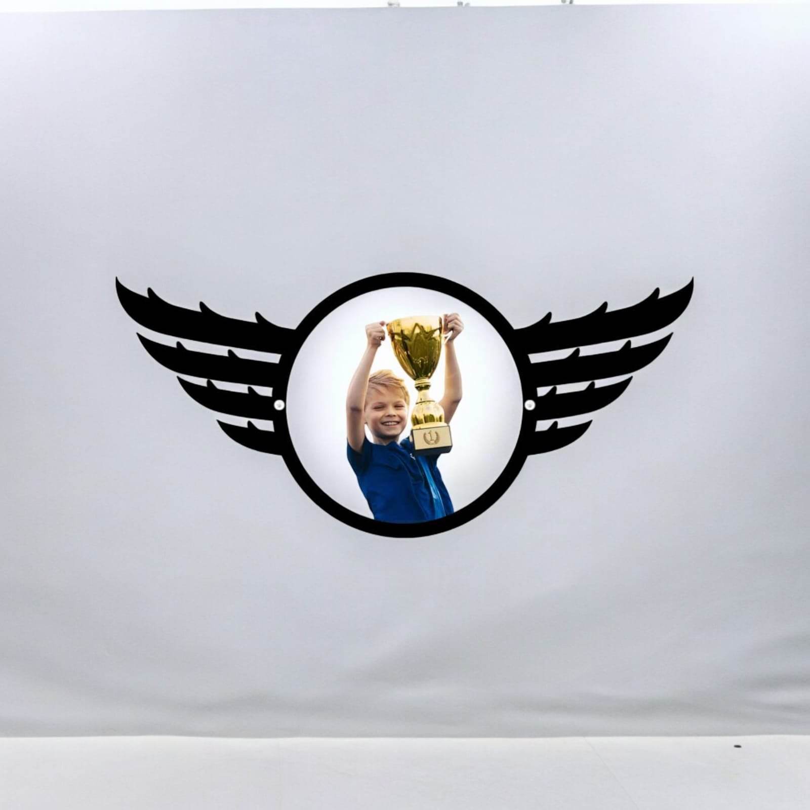 Customized Wooden model hanger| picture model hanger|Sports model hanger | - BBD GIFTS