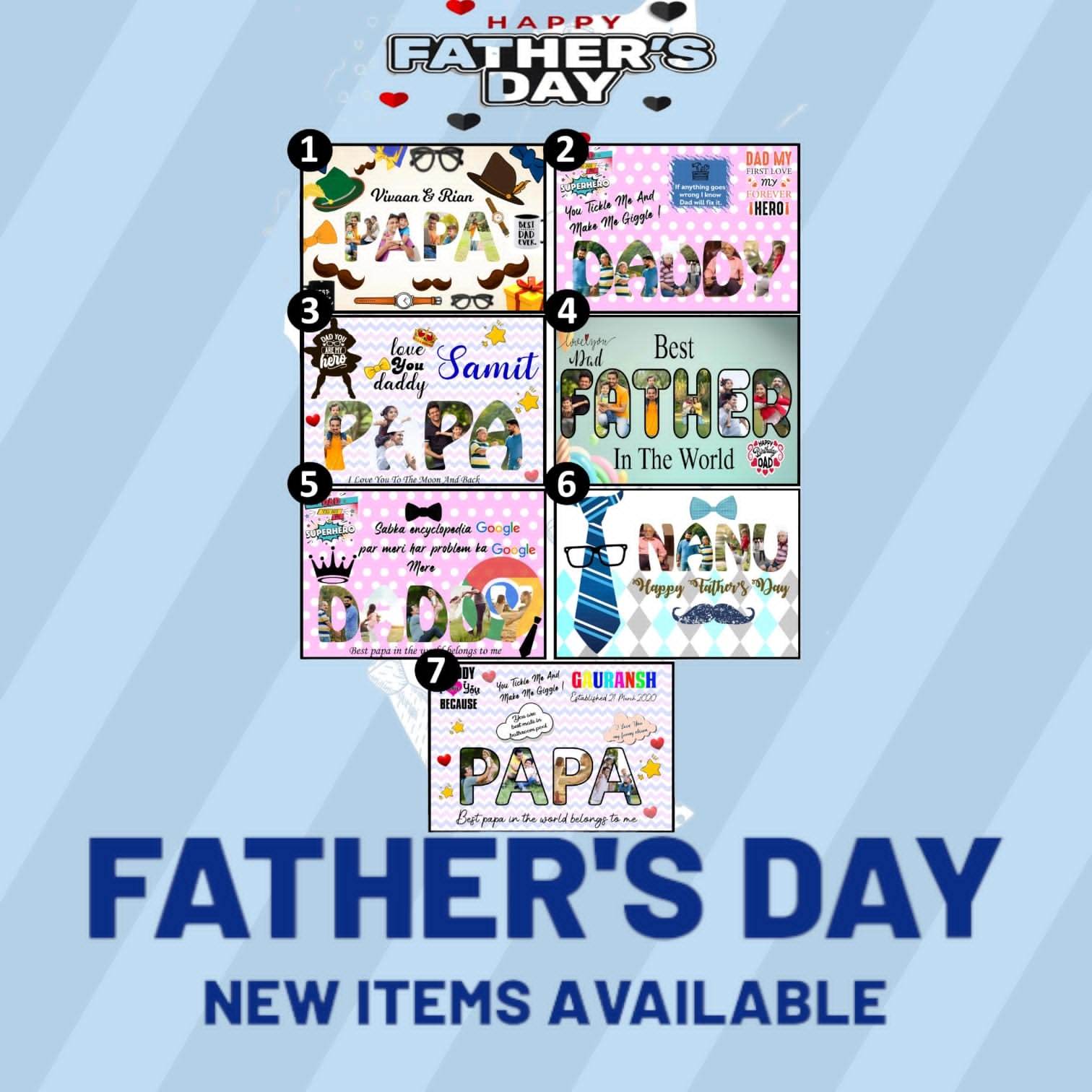 Fathers day Gifts| Fathers day special frame | - BBD GIFTS