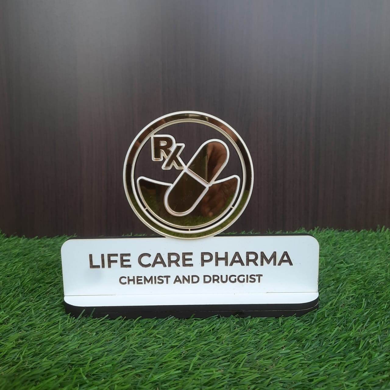 Pharmacist Desk Name plate| Chemist Name plate - BBD GIFTS