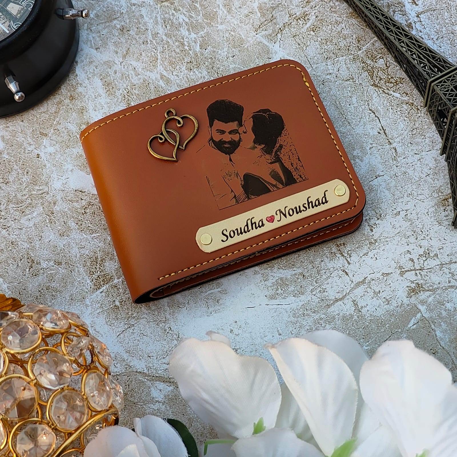 Sketch Wallet | Photo Wallet | Gift for Men's | Personalized Men's Wallet | Gift for him - BBD GIFTS
