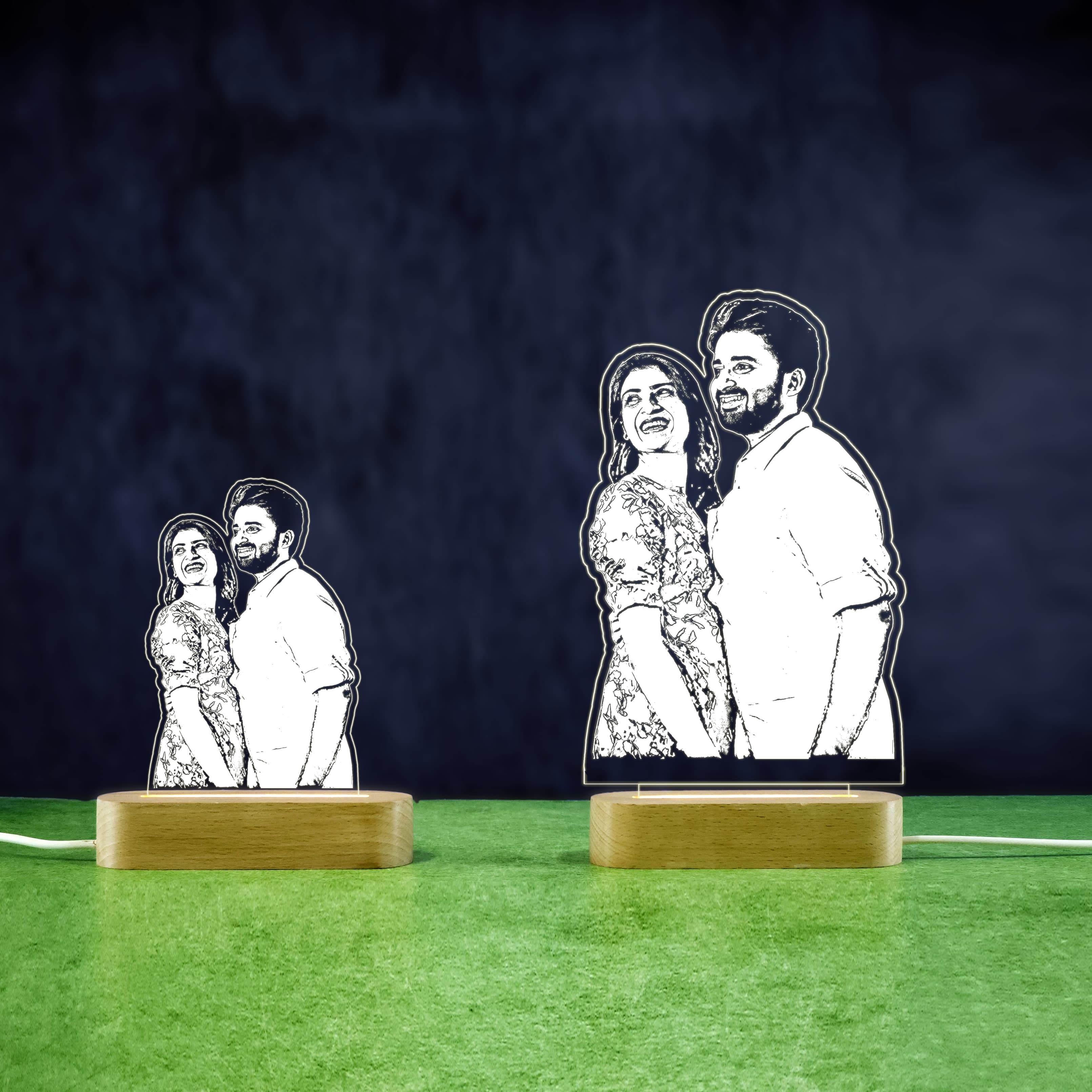 Gift for Couple led Night lamp - BBD GIFTS