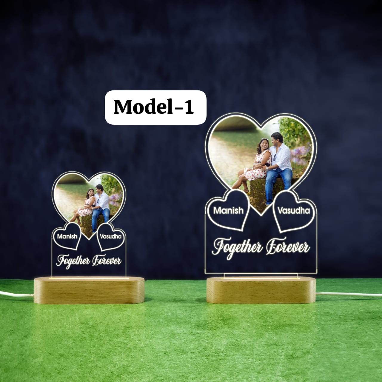 Couples Led Table top - BBD GIFTS