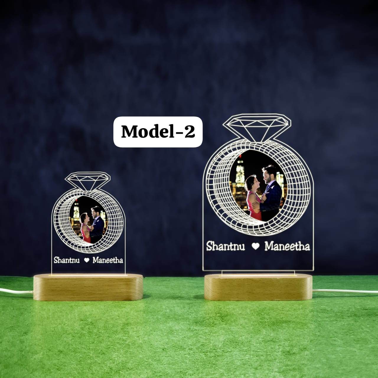 Couples Led Table top - BBD GIFTS