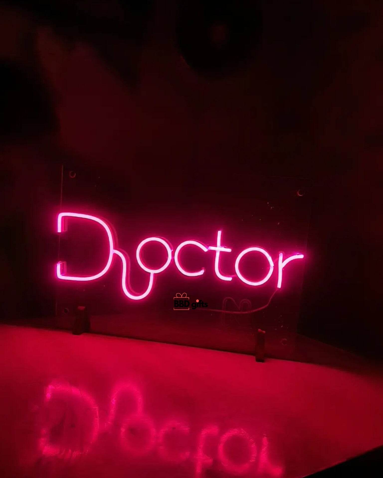 Personalized Neon For Doctor | Best Gift For Doctor | Neon Sign For Doctors - BBD GIFTS