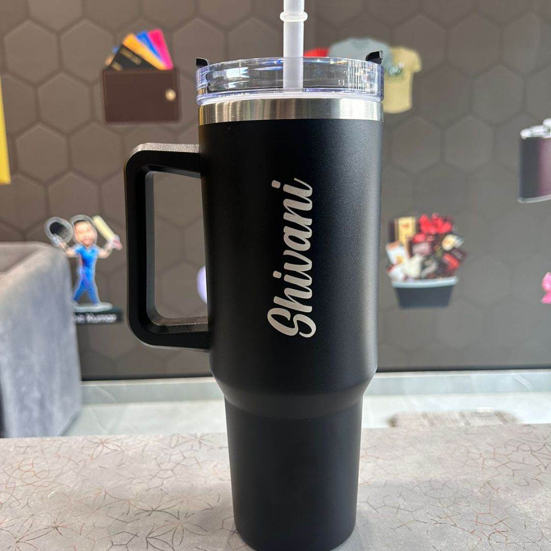 Personalized Stanley Mug – 1200ML Stainless Steel Travel Mug with Straw - BBD GIFTS