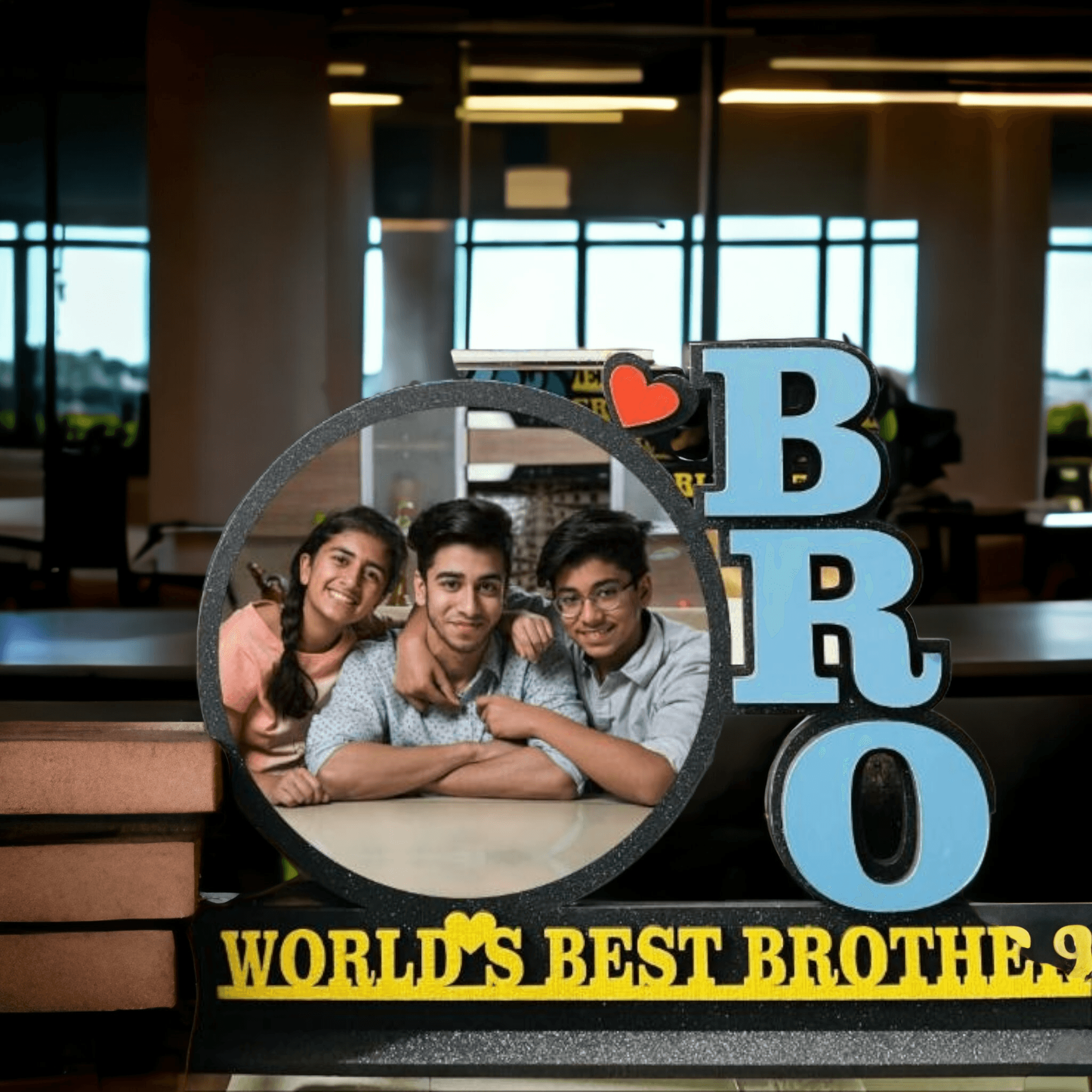 Gift for Rakhi | Rakhi Gifts for Brother | Unique table top for Brother | Raksha bandhan Special kids - BBD GIFTS
