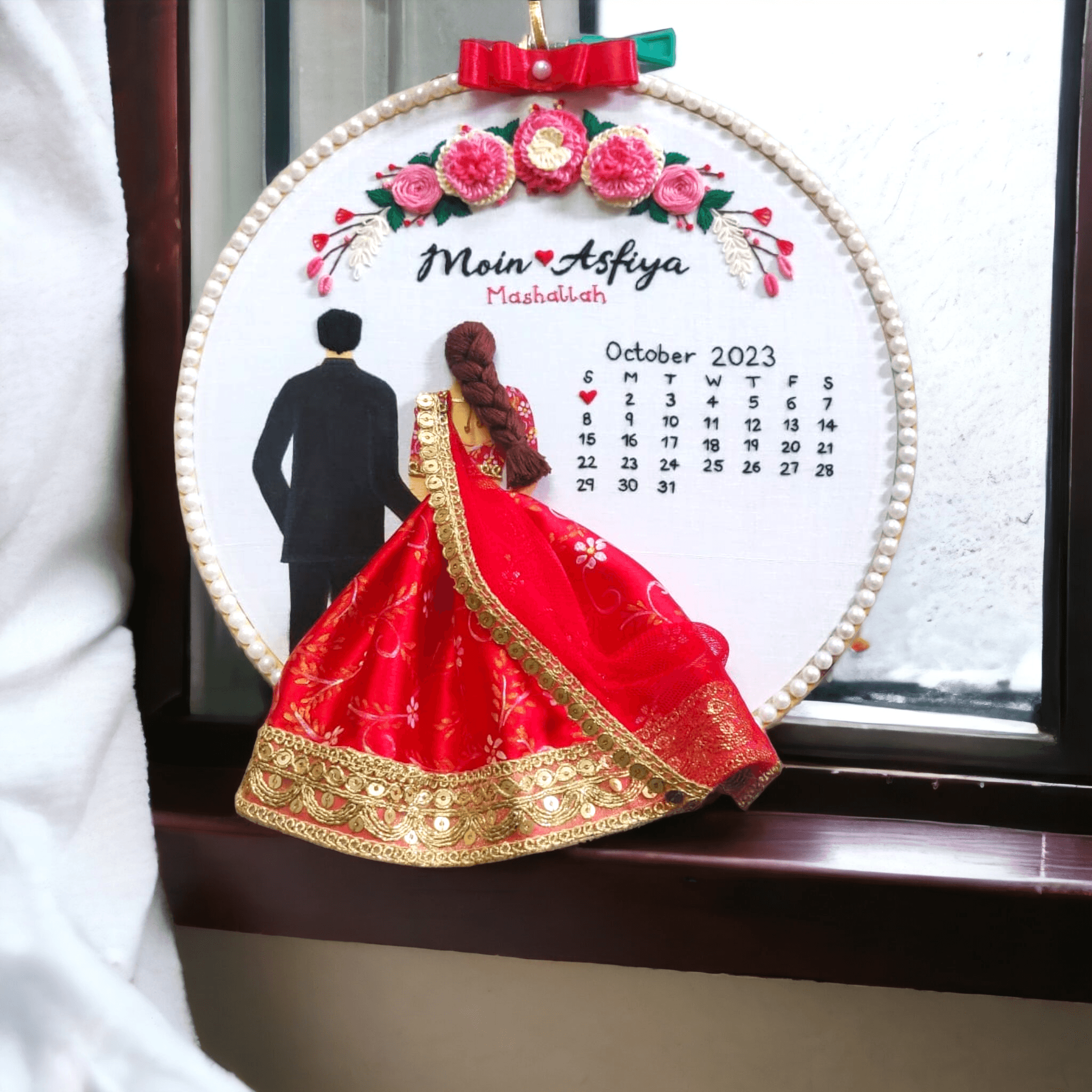 Embroidery Hoop for Wedding - BBD GIFTS