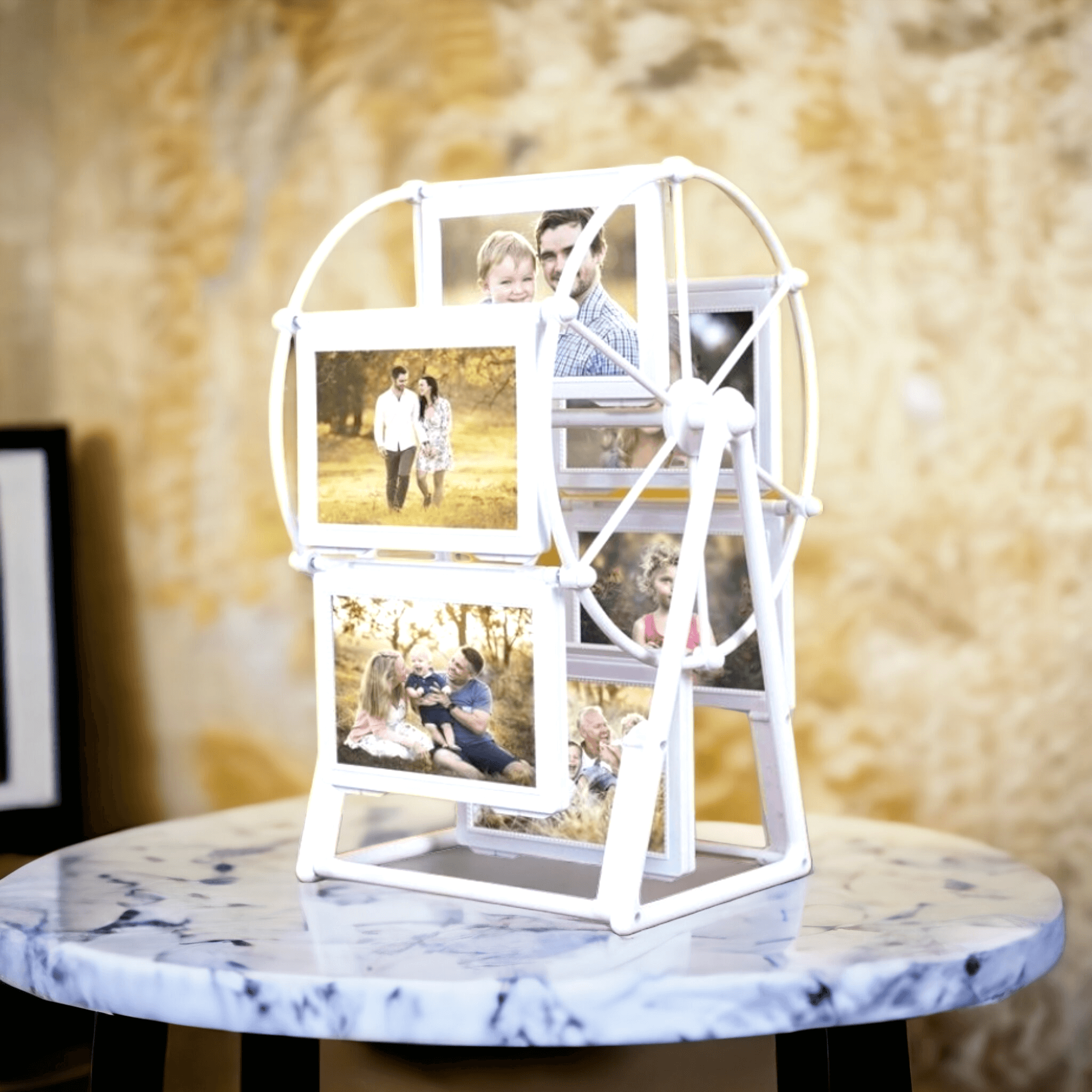 Customized Wheel Photo Frame | Home decors | Best birthday gifts | Unique model gifts | Wheel photo frame - BBD GIFTS