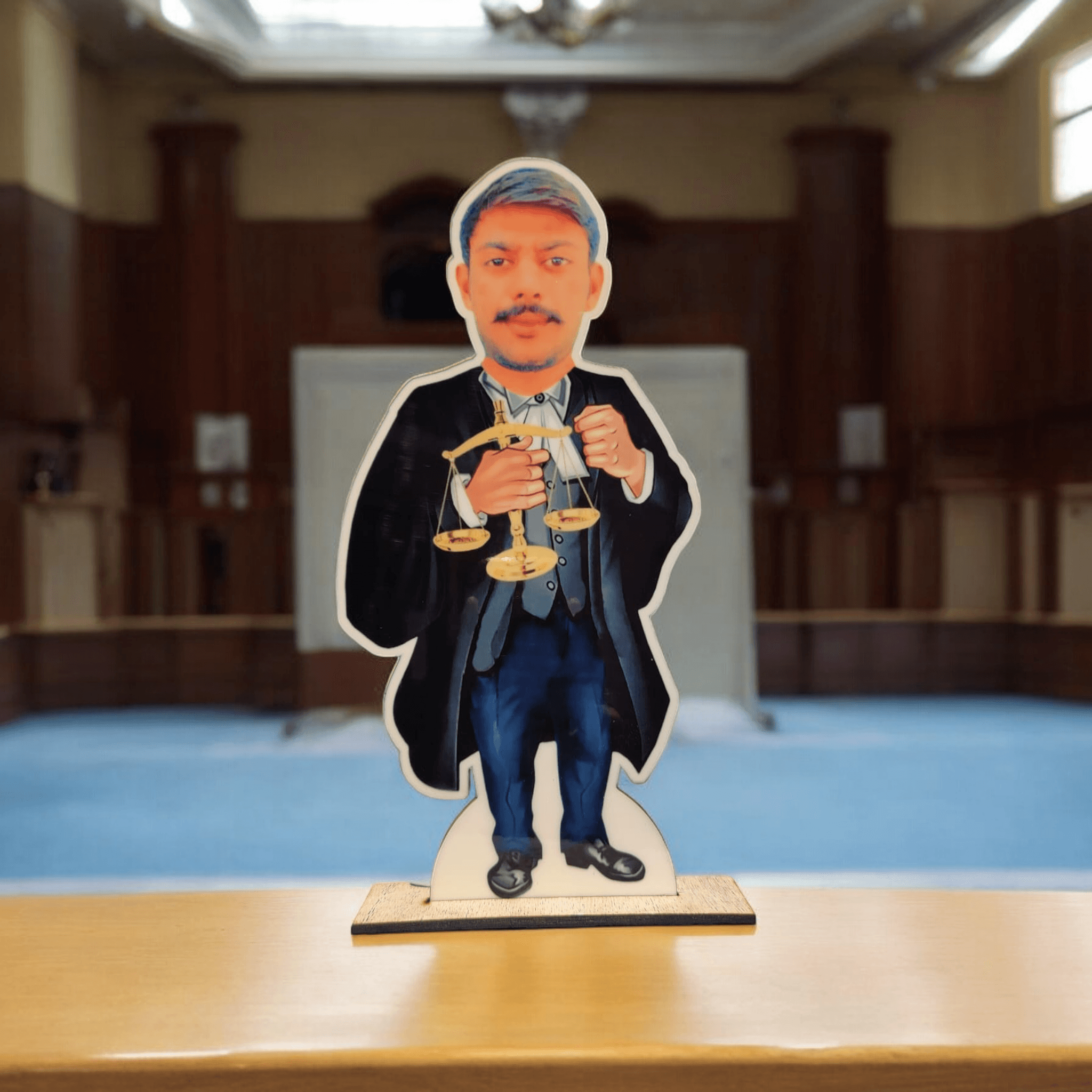 Personalized Lawyer's Caricature - BBD GIFTS