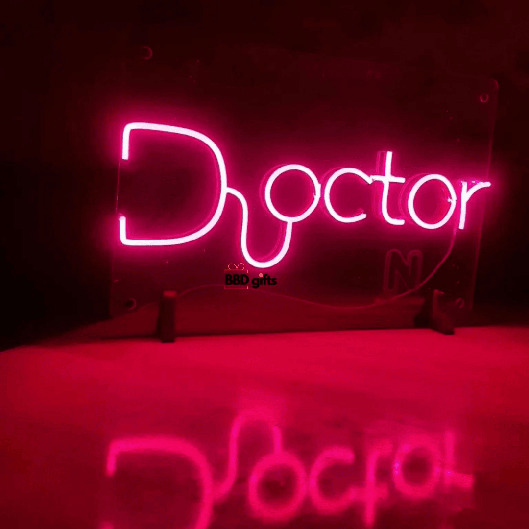Personalized Neon For Doctor | Best Gift For Doctor | Neon Sign For Doctors - BBD GIFTS