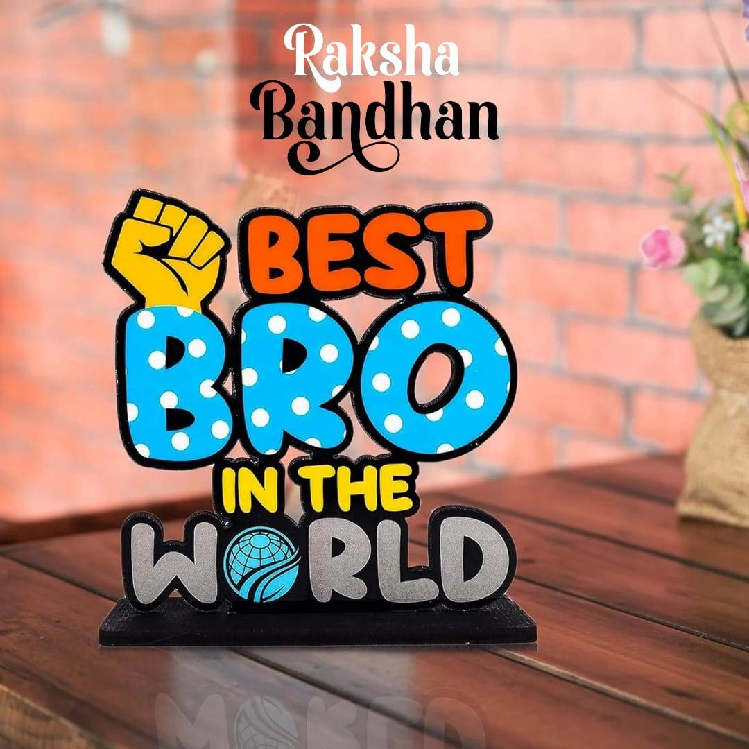 Table standy for brothers|Unique Rakhi gift|Rakhi gift for brother - BBD GIFTS