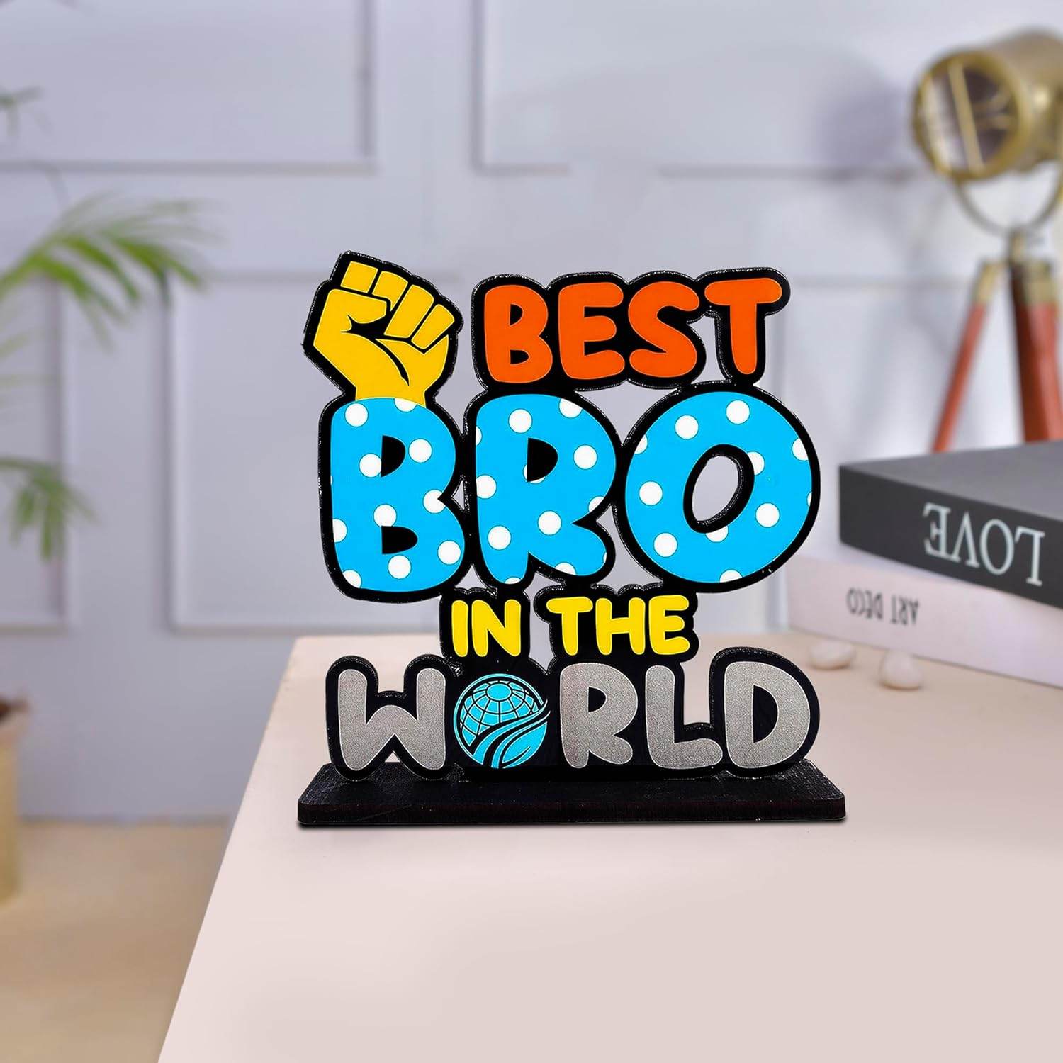 Table standy for brothers|Unique Rakhi gift|Rakhi gift for brother - BBD GIFTS