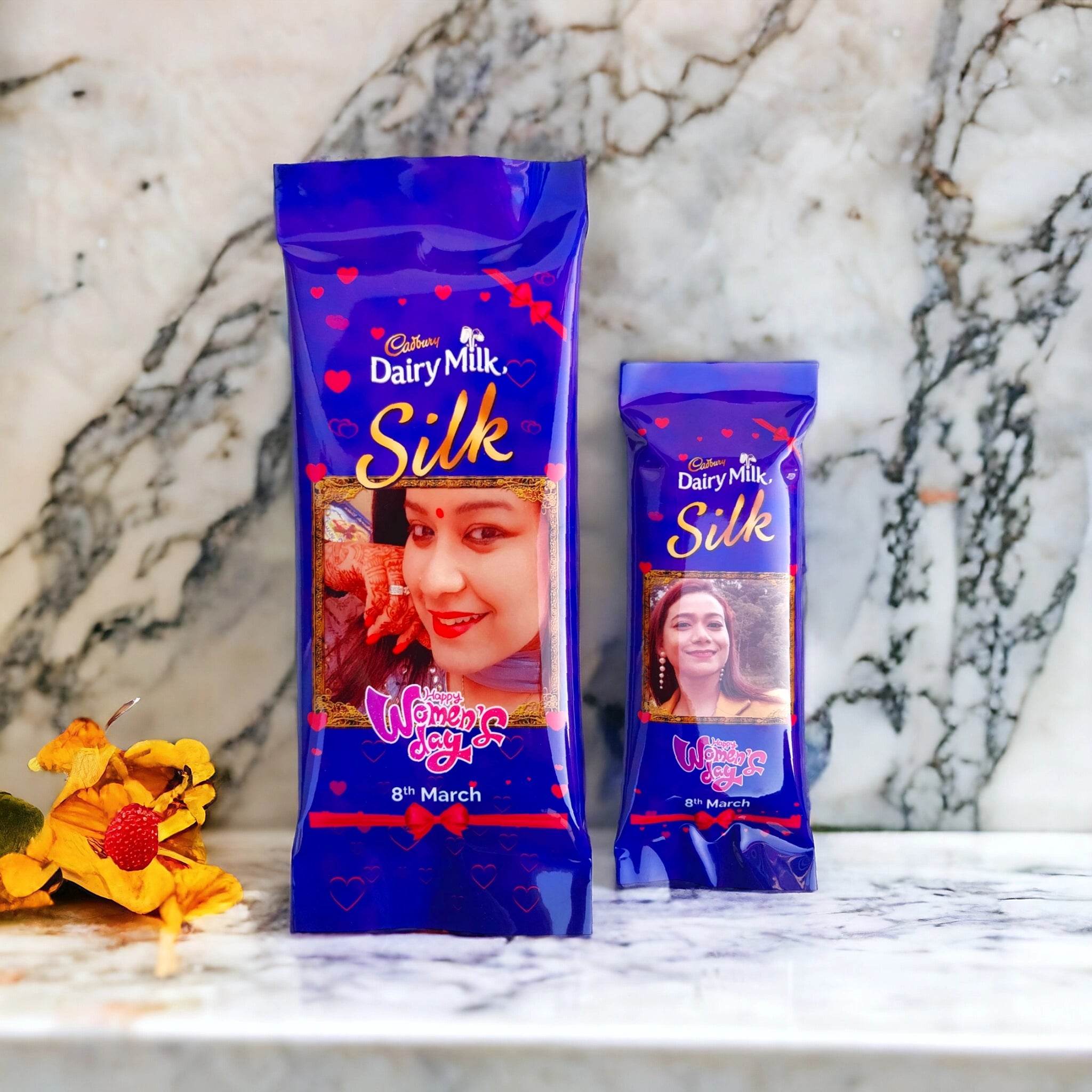 Personalized Dairy Milk Chocolate Gift for Women’s Day – Custom Name & Photo
