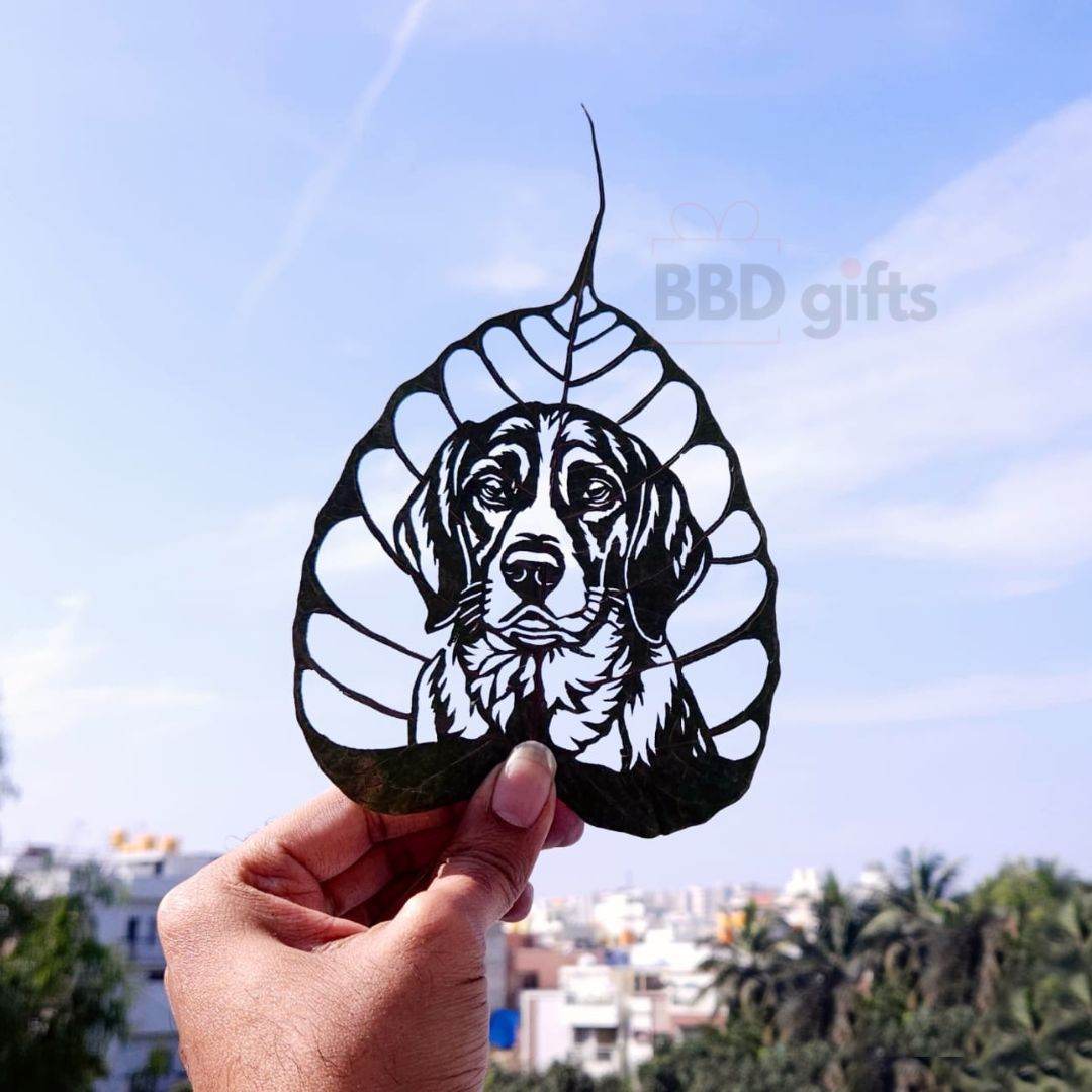 Natural Custom Leaf Art | Best Gifts For Birthday , Occasional , Anniversaries ,girls | gift for him and her - BBD GIFTS