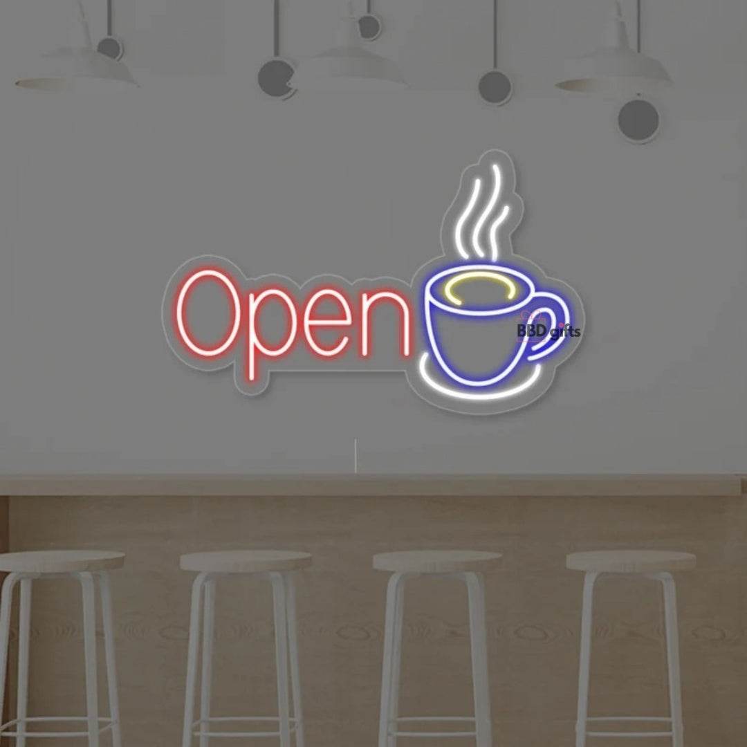 Open Neon Sign For Shops - BBD GIFTS