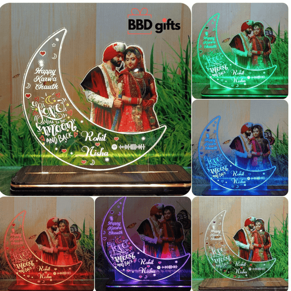 Customized Table Top With LED Anniversary gifts Gifts for couples