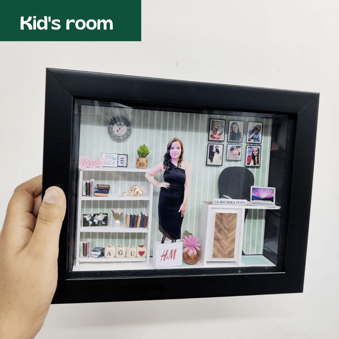 Customised Handmade Miniature Frame - Miniature Shadow Frames - Unique Gifts For Birthday - Birthday Gifts - BBD GIFTS
