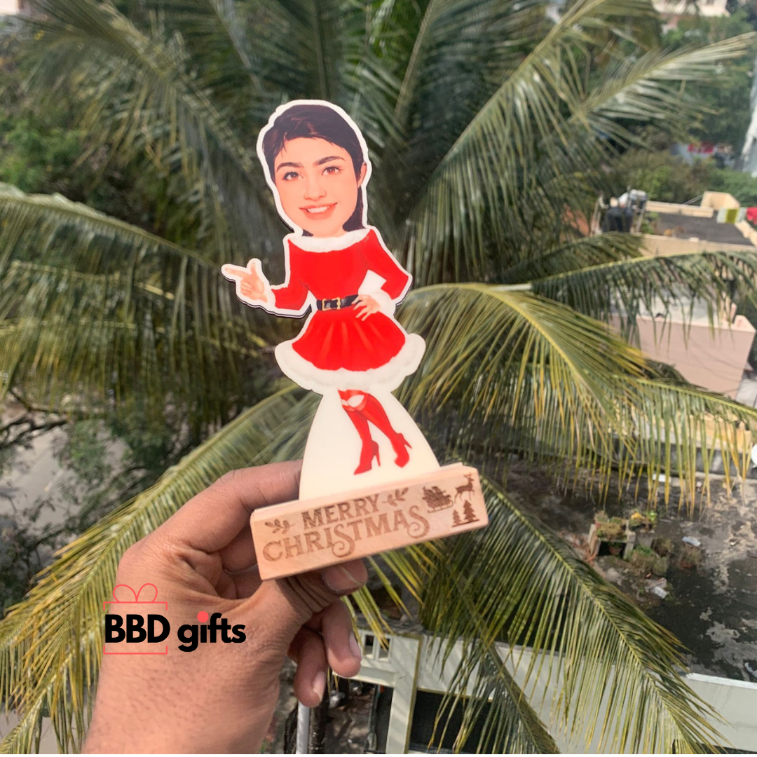Christmas Themed Caricature Table Top | christmas gifts for all | christmas themed gifts | Best christmas gifts | Christmas gifts under 700 rs