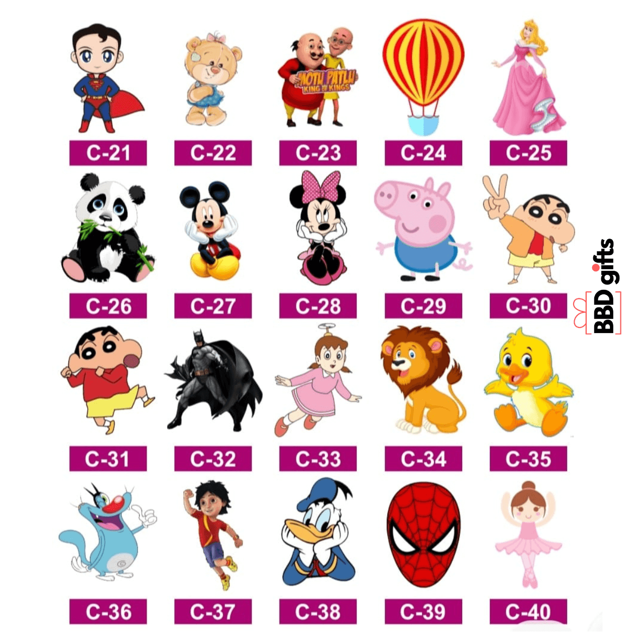 Customized Wall Decors For Kids Room |Wall decors for child room| Wall decors for kids| Custom made wall decors |best wall hangers under 500 rs - BBD GIFTS